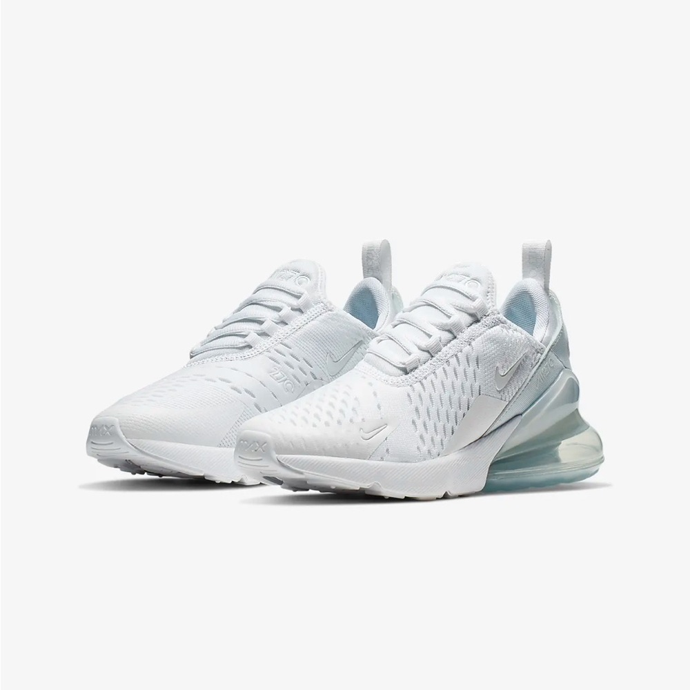 Nike Air 270, Ladies White 6Y (Big Kids)